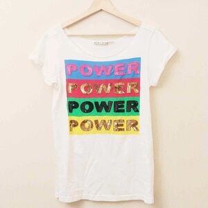 Alice + Olivia Multicolor Power Tee
